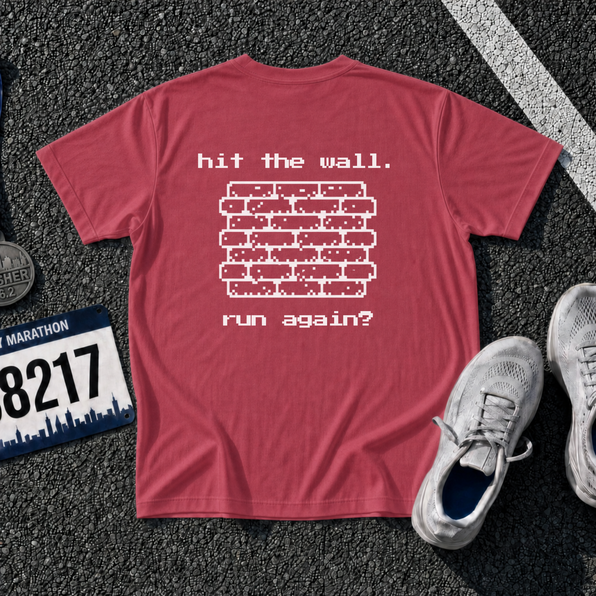 Hit The Wall. Run Again? T-Shirt