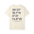 Valencia Marathon Finish Line Coordinates T-Shirt