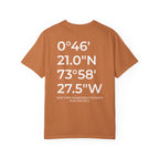 New York Marathon Finish Line Coordinates T-Shirt