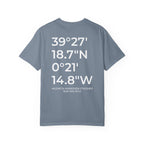 Valencia Marathon Finish Line Coordinates T-Shirt
