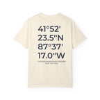Chicago Marathon Finish Line Coordinates T-Shirt