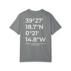 Valencia Marathon Finish Line Coordinates T-Shirt