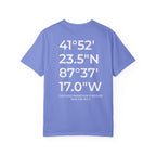 Chicago Marathon Finish Line Coordinates T-Shirt