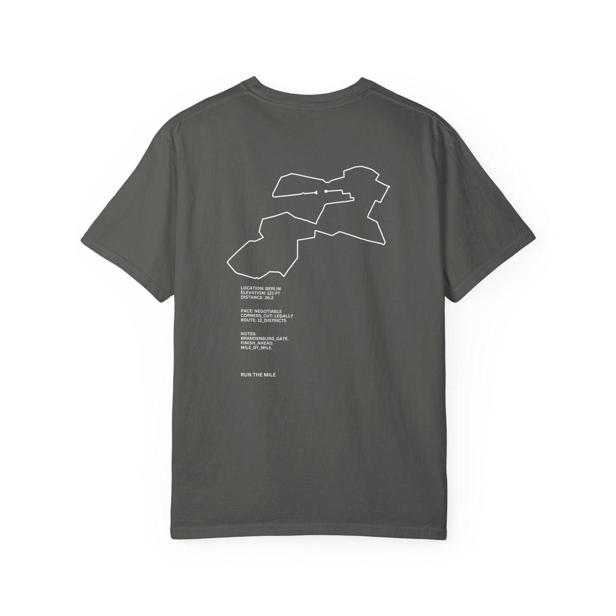 Berlin Marathon Running Shirt – 26.2 Route T-Shirt