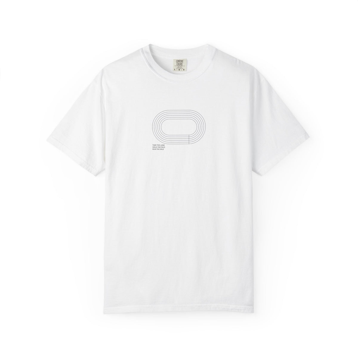 Take the Lane Running Track Icon T-Shirt