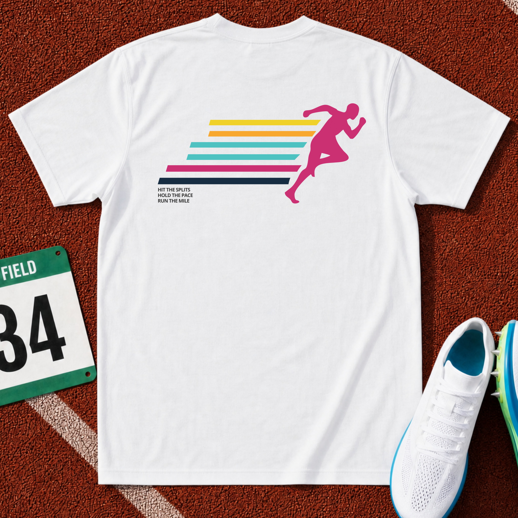 Hit The Splits Retro 90s Running T-Shirt