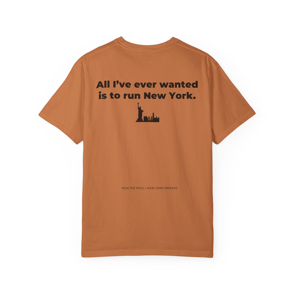 All I've Ever Wanted Is to Run New York Marathon T-Shirt