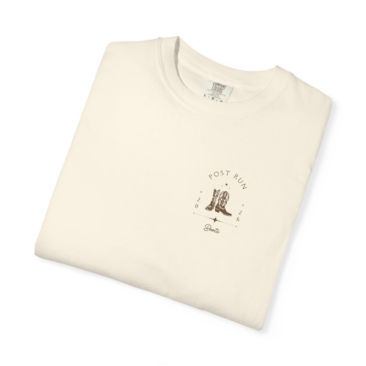 Post Run Boots Western Style T-Shirt