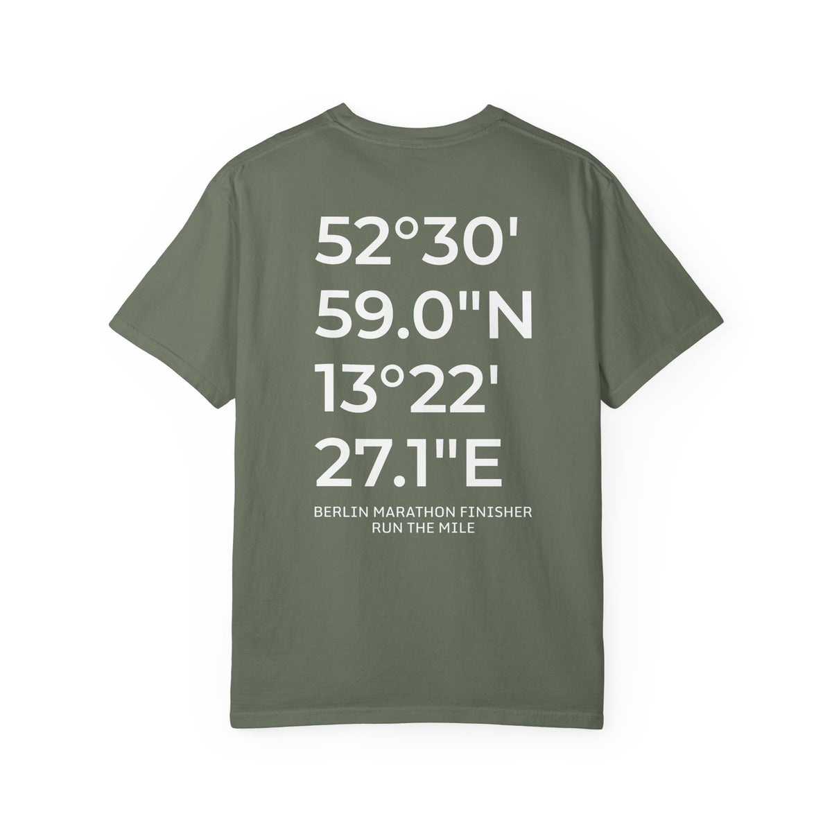 Berlin Marathon Finish Line Coordinates T-Shirt