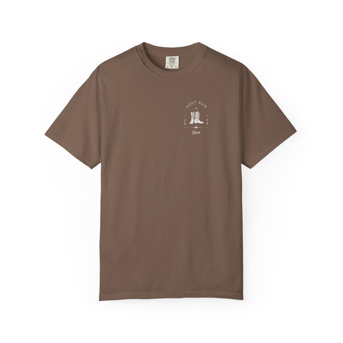 Post Run Boots Western Style T-Shirt