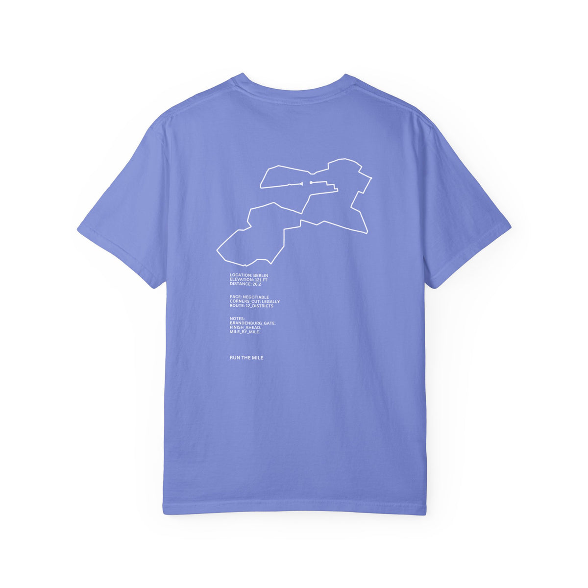 Berlin Marathon Running Shirt – 26.2 Route T-Shirt