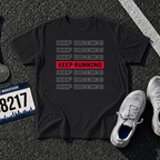 Keep Running Red Block T-Shirt