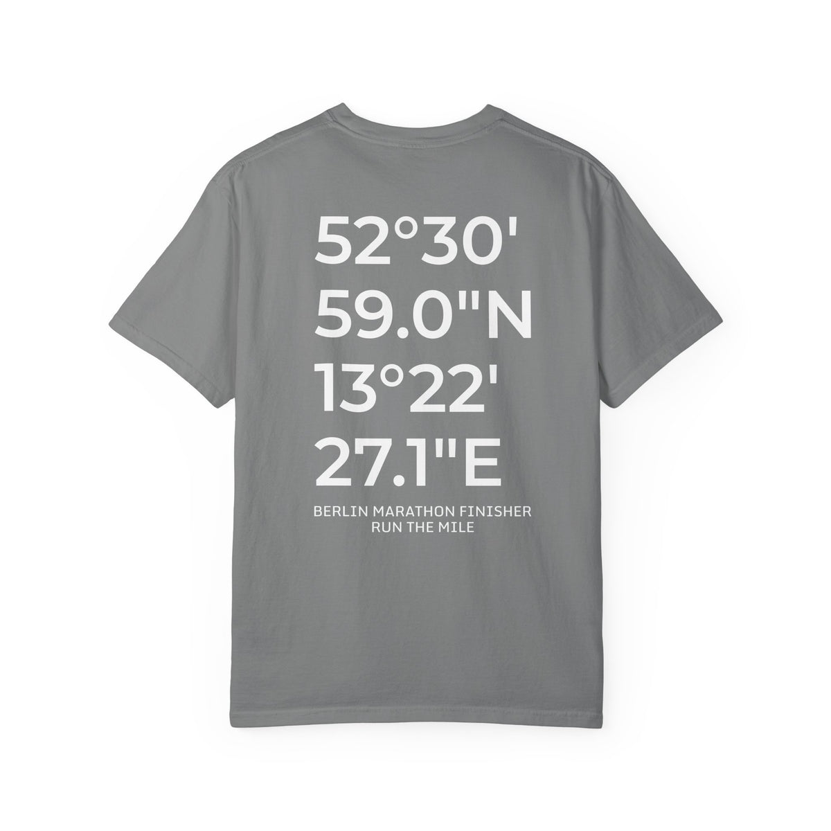Berlin Marathon Finish Line Coordinates T-Shirt