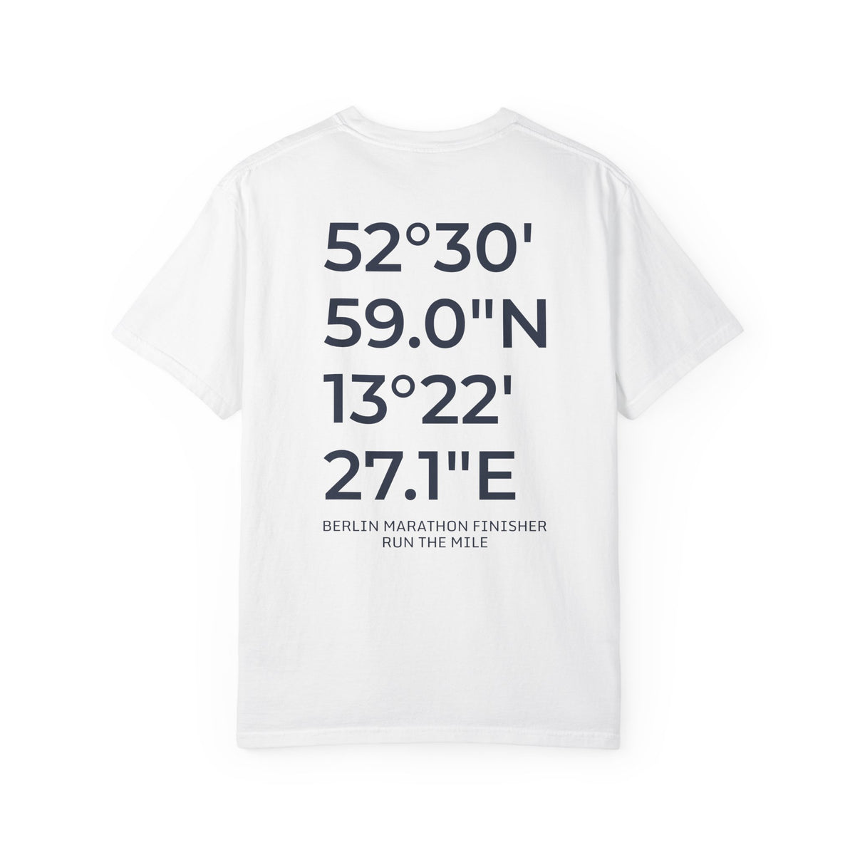 Berlin Marathon Finish Line Coordinates T-Shirt