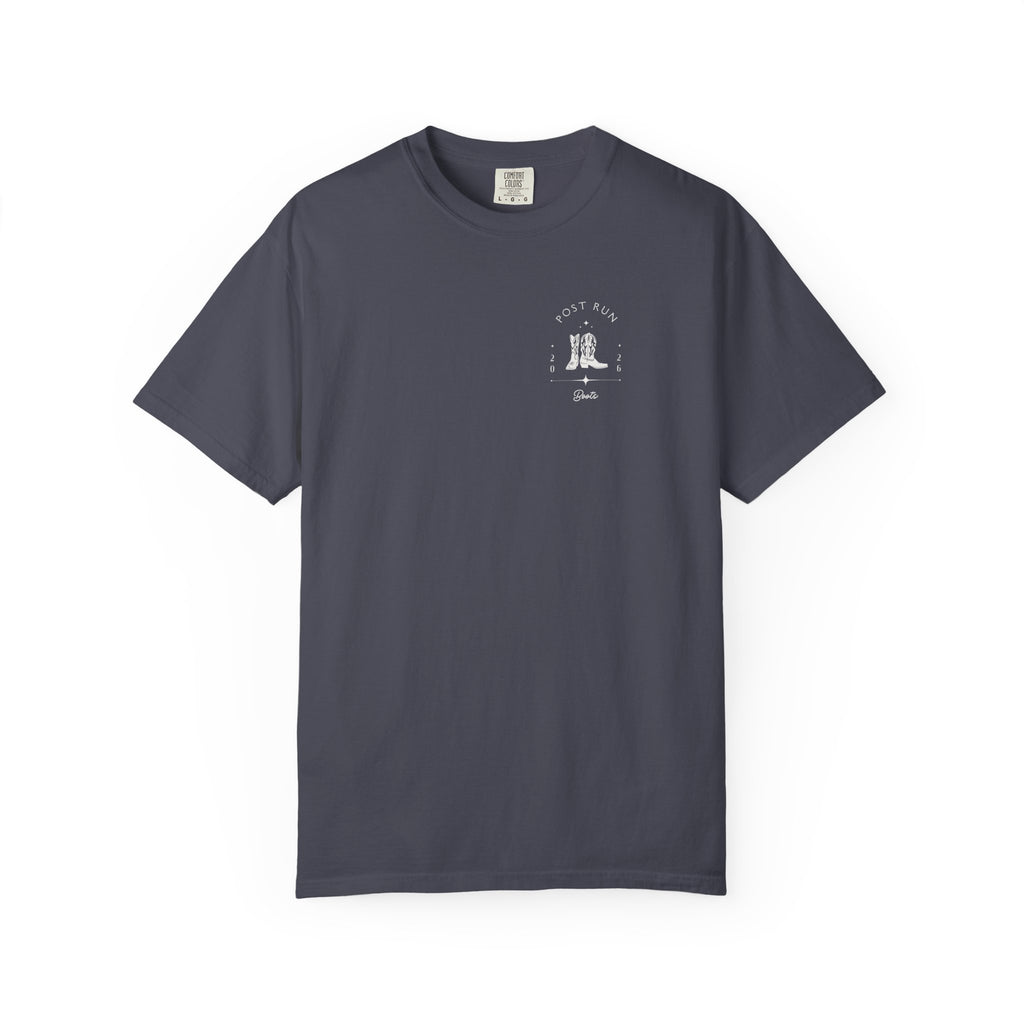 Post Run Boots Western Style T-Shirt