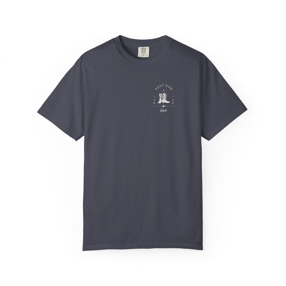 Post Run Boots Western Style T-Shirt