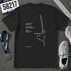 Chicago Marathon Running Shirt – 26.2 Route T-Shirt