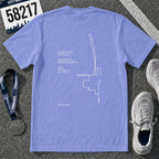 Chicago Marathon Running Shirt – 26.2 Route T-Shirt