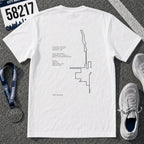 Chicago Marathon Running Shirt – 26.2 Route T-Shirt