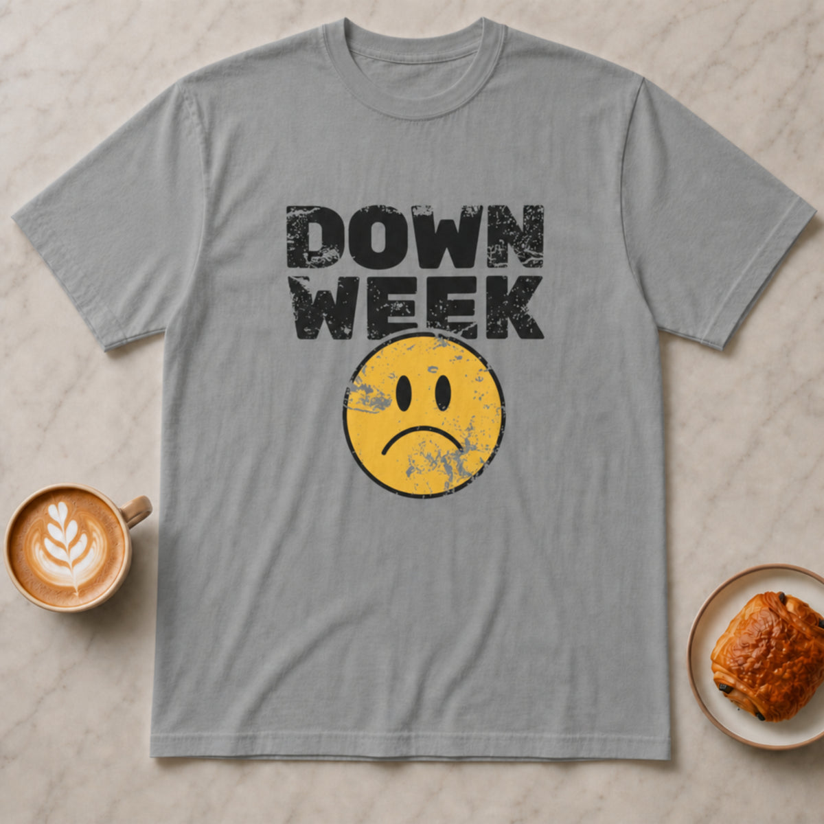 Down Week Frowny T-Shirt