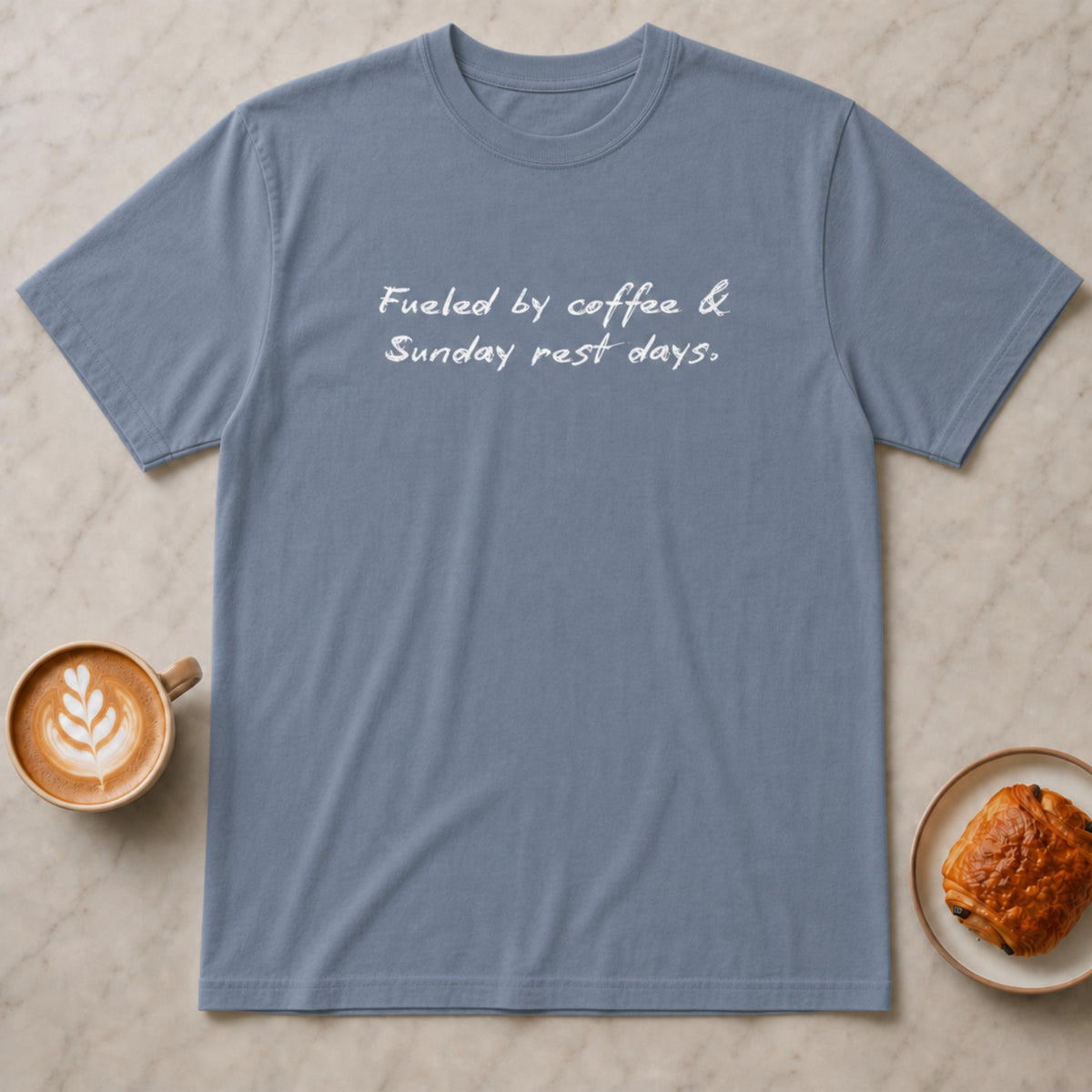 Fueled By Coffee and Sunday Rest Days T-Shirt