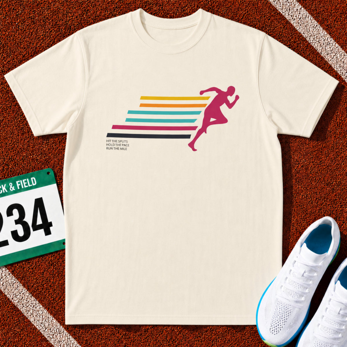 Hit The Splits Retro 90s Running T-Shirt