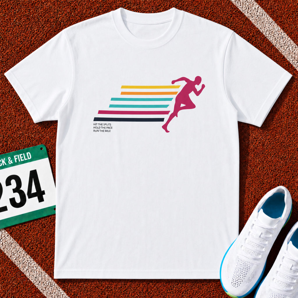 Hit The Splits Retro 90s Running T-Shirt