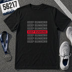 Keep Running Red Block T-Shirt