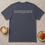 No Membership Required Run Club T-Shirt