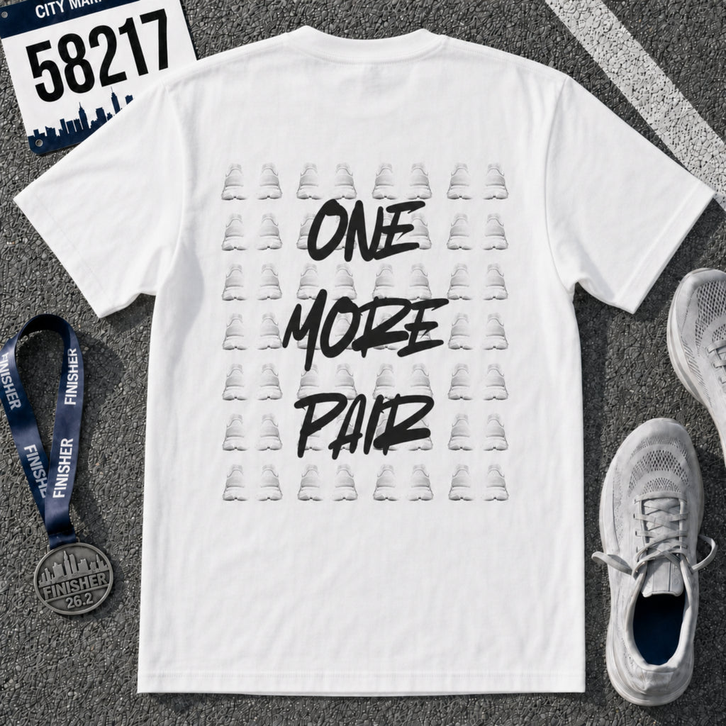 One More Pair. Running Shoes T-shirt