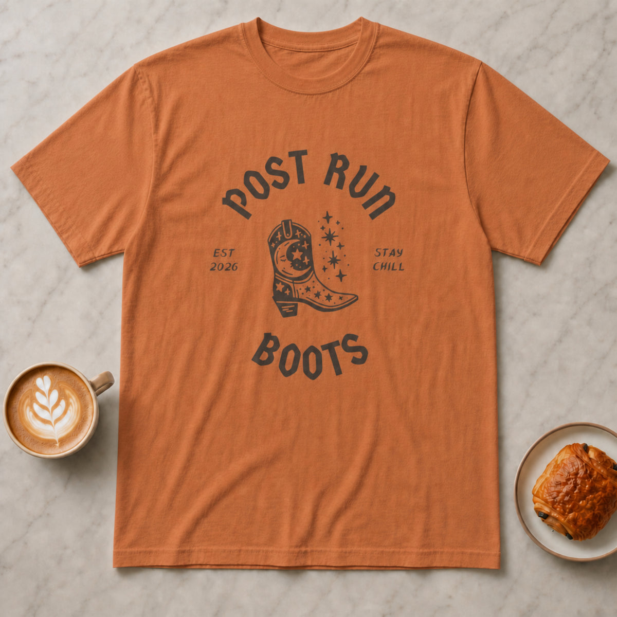 Post Run Boots Stay Chill T-Shirt