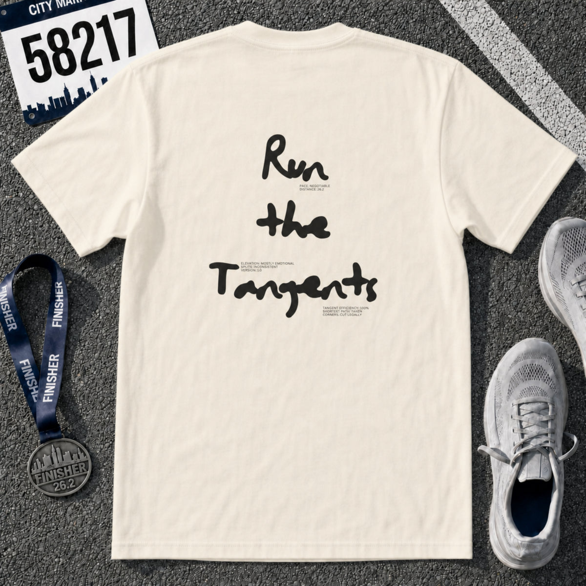 Run The Tangents Metadata T-Shirt