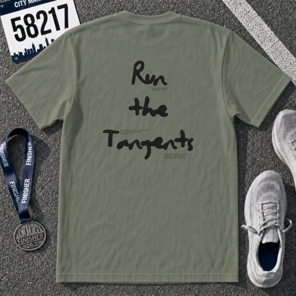 Run The Tangents Metadata T-Shirt