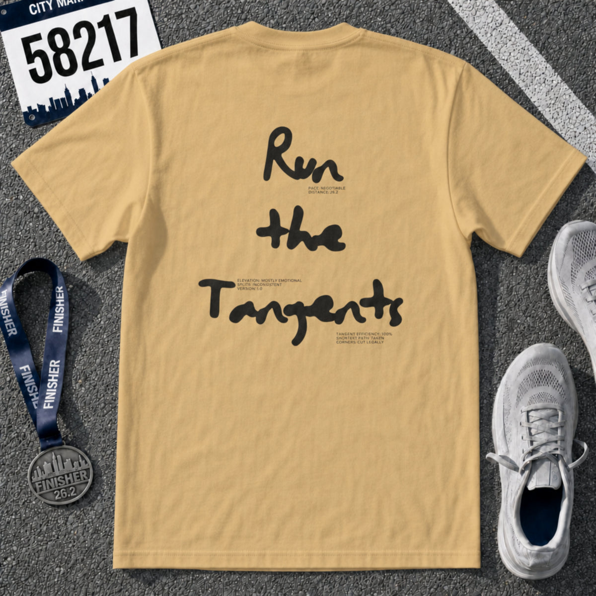 Run The Tangents Metadata T-Shirt
