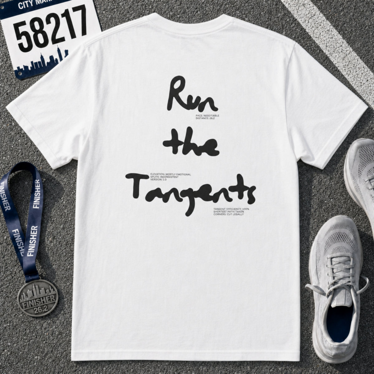 Run The Tangents Metadata T-Shirt