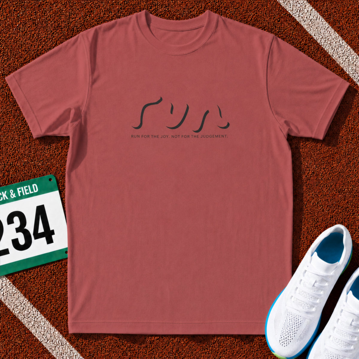 Run for the Joy. Not the Judgement. T-Shirt