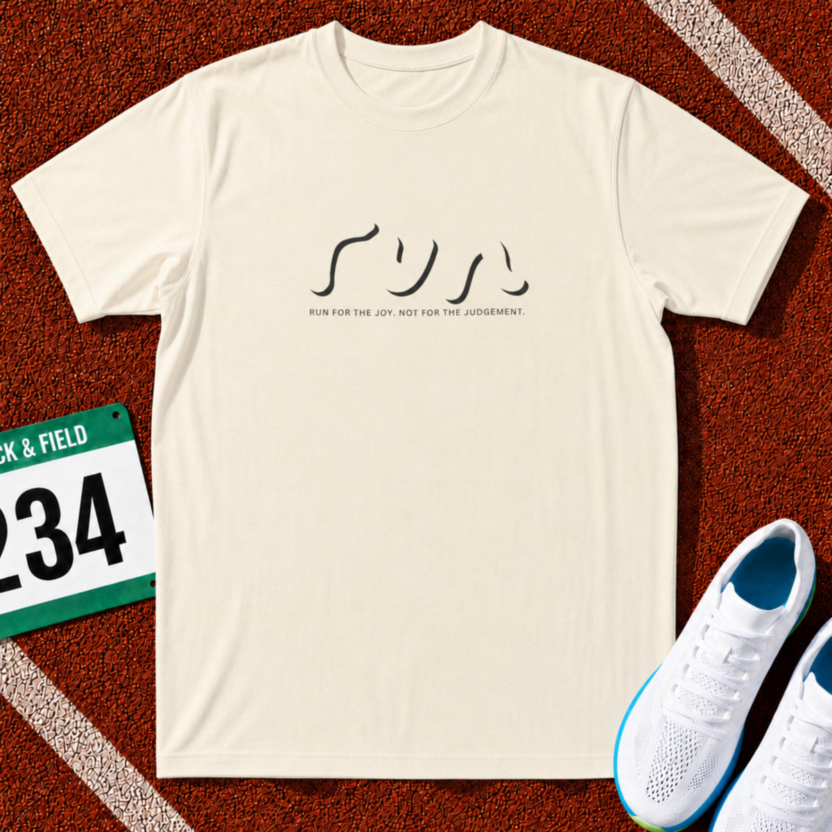 Run for the Joy. Not the Judgement. T-Shirt