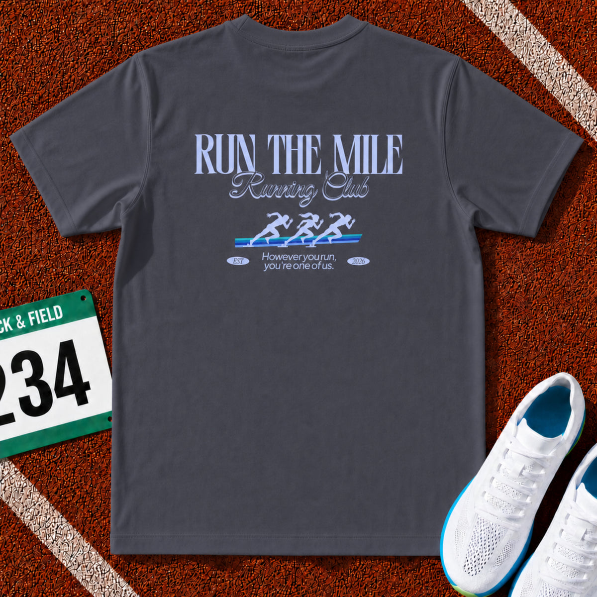 Running Club Retro 80's T-Shirt