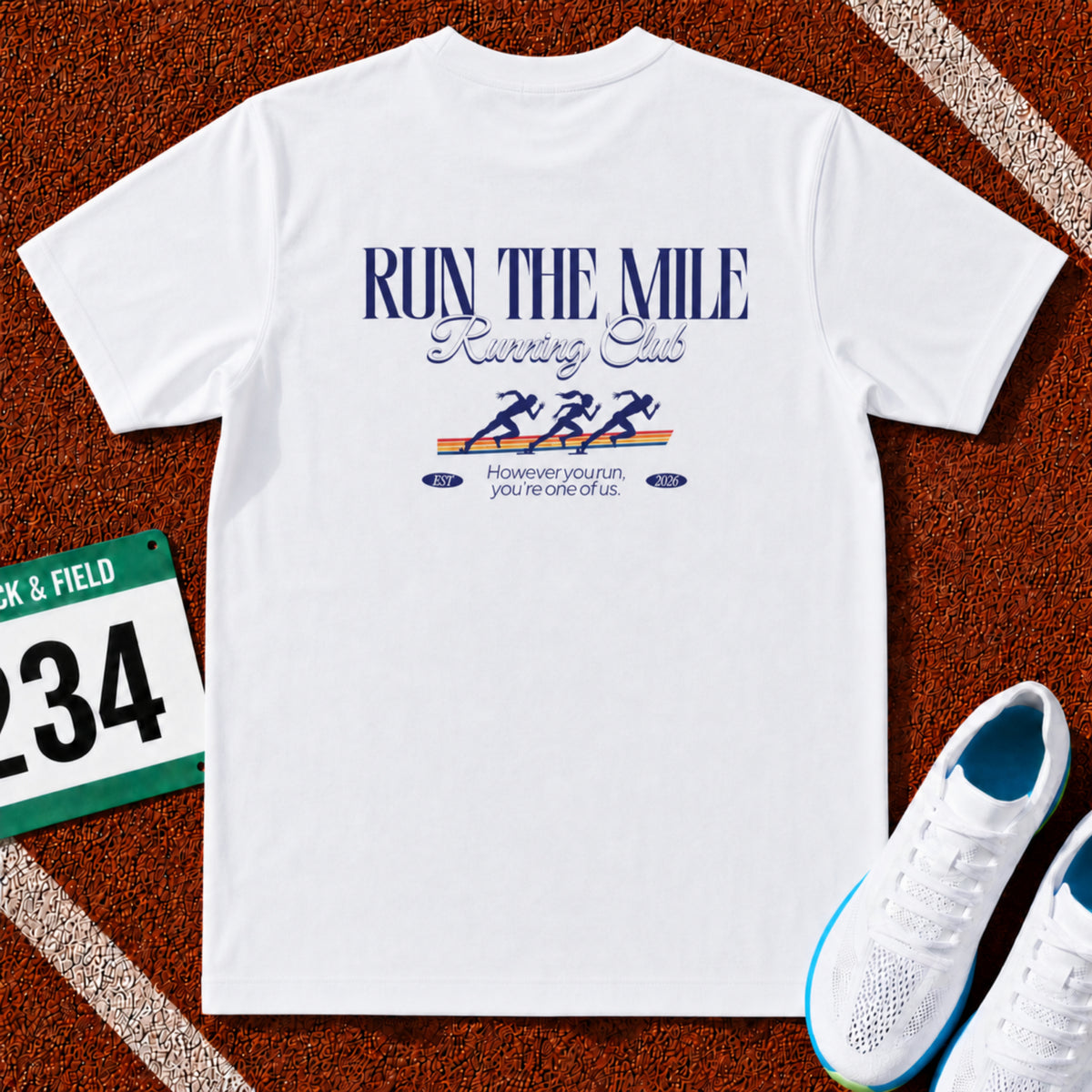 Running Club Retro 80's T-Shirt