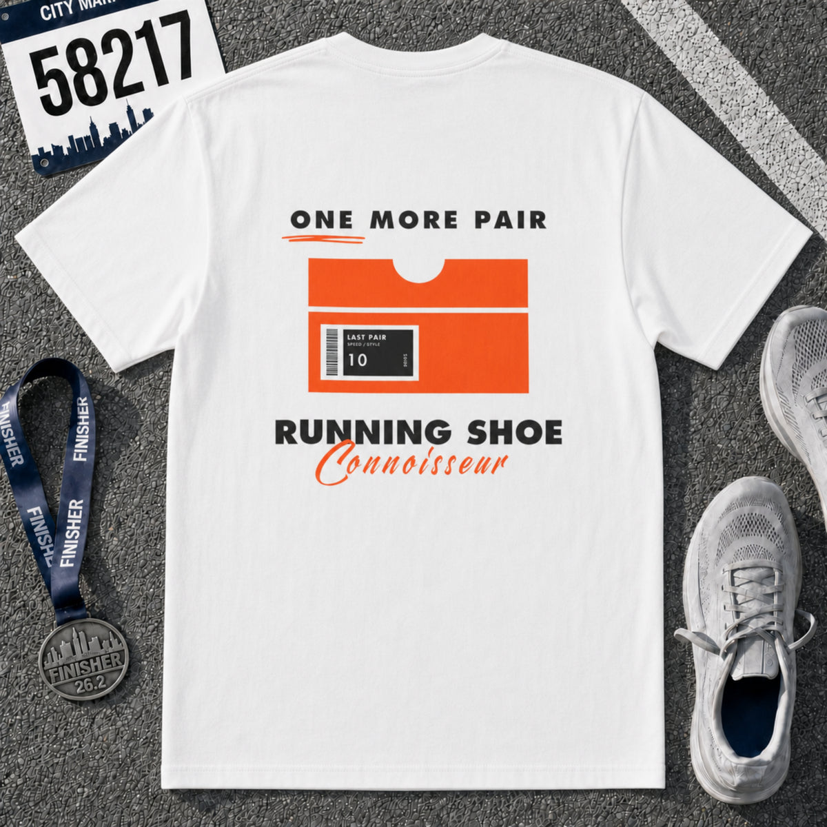 Running Shoe Connoisseur - One More Pair T-shirt