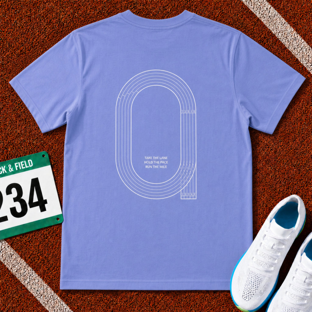 Take the Lane Running Track T-Shirt