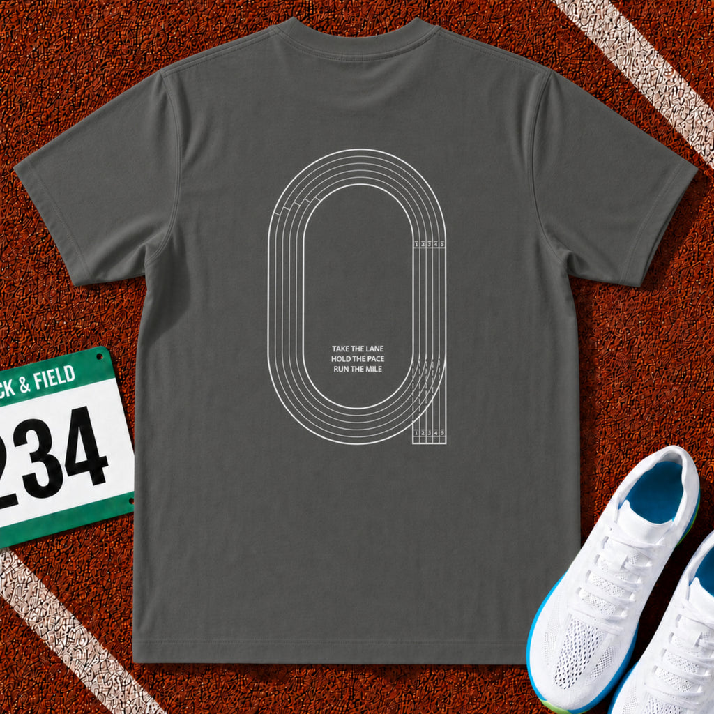 Take the Lane Running Track T-Shirt