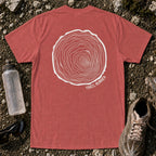 Trail Runner Tree Stamp T-shirt