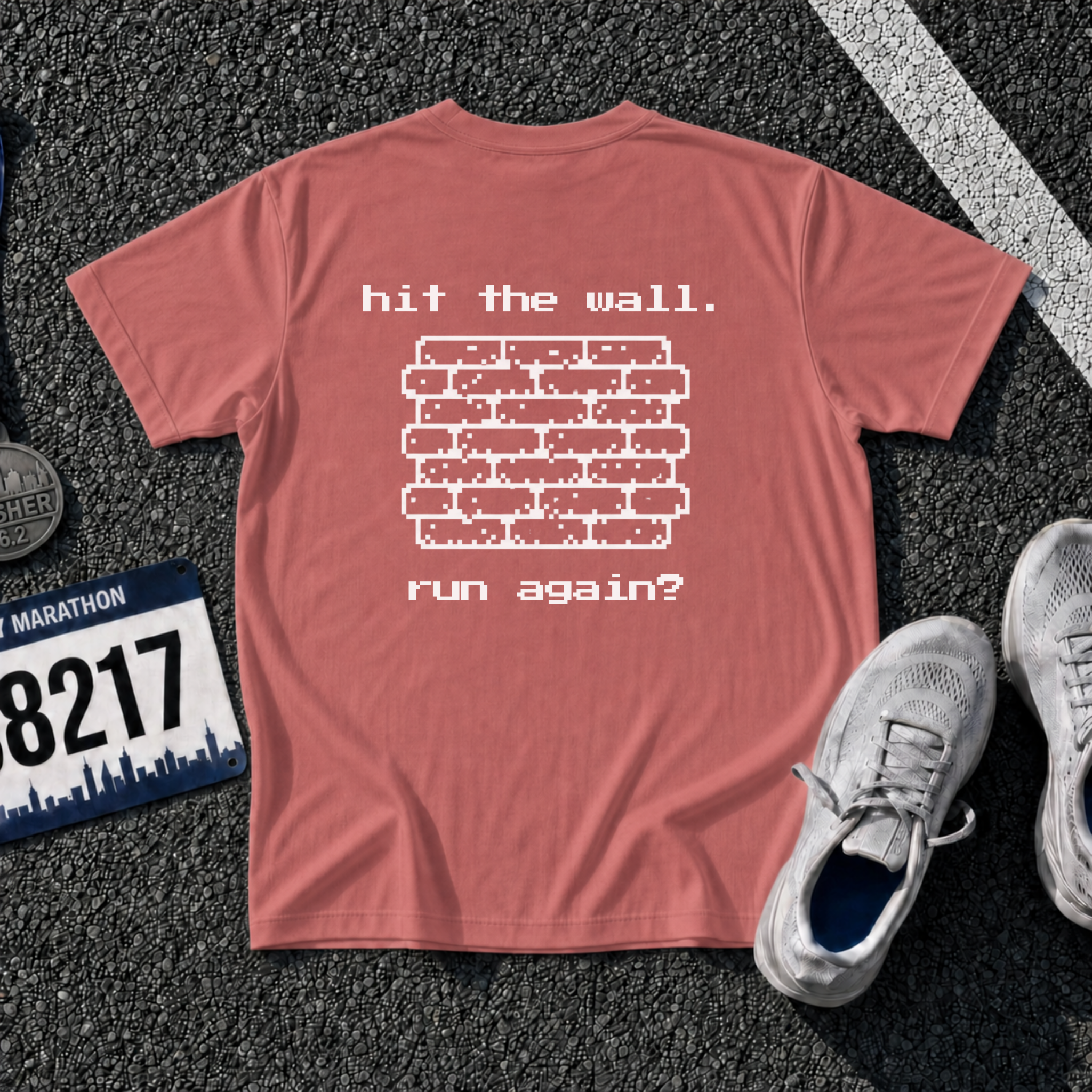Hit The Wall. Run Again? T-Shirt